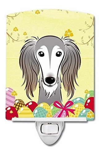 Carolines Treasures Saluki Caza De Huevos De Pascua Luz De N