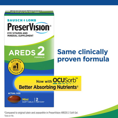 Preservision Areds 2 - Vitamina Para Los Ojos 130 Ct