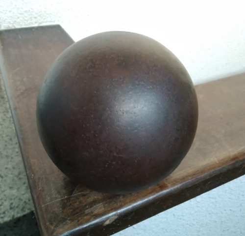 Rara Pelota Bola De Cobre Hueca Circunf 32cm Diam 10 Antigua