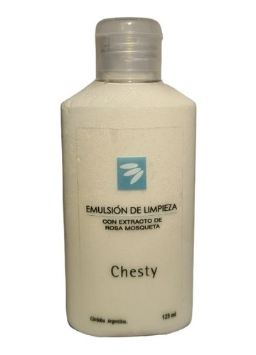 Emulsión De Limpieza Chesty 125ml  Extracto De Rosa Mosqueta