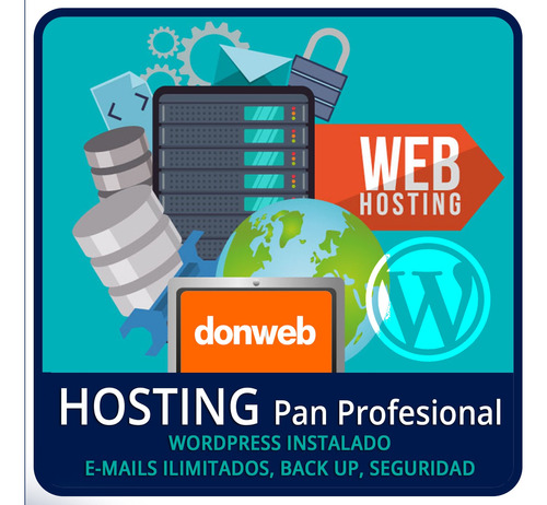 Hosting Alojamiento Web Anual Panel Feroso Plan Profesional 