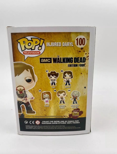 Funko Pop Injured Daryl Dixon The Walking Dead Herido Vinyl (Usado)