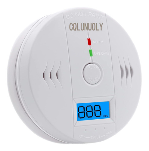 Cqlunuoly Detector Monoxido Carbono Co Pantalla Digital Rv