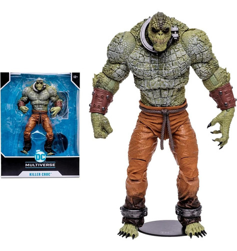 Figura De Acción Mega Killer Croc Mcfarlane 30.48 Cm