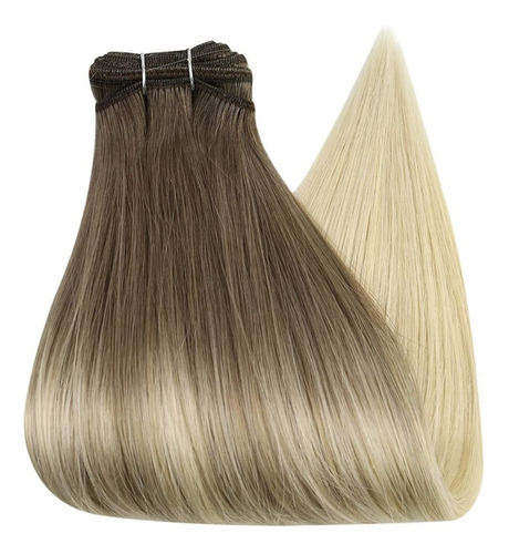 Extensiones Cabello Real 18in 105gr Balayage Blonde, Ash Blo