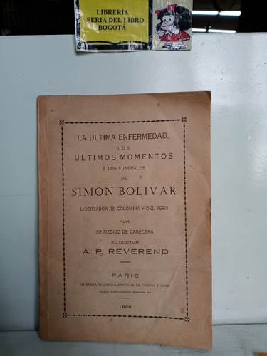 Enfermedad Últimos Días Funeral De Simón Bolívar - Reverend