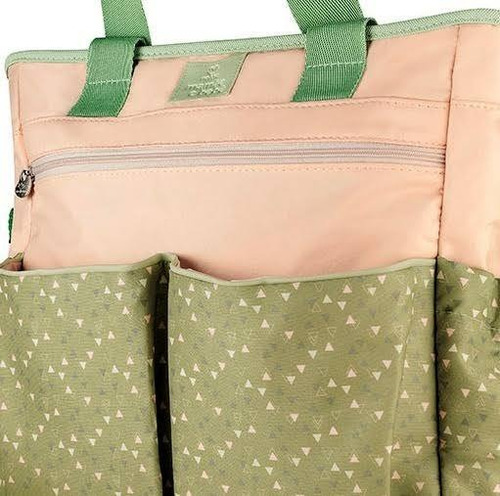 Bolsa Grande Mamãe Bebê Verde /natura