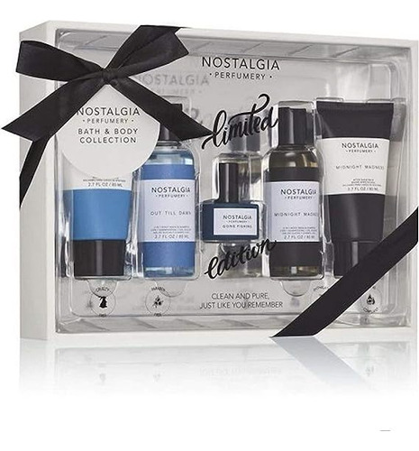 Nostalgia 5pc Mens Cologne Set Out Till Dawn/midnight Madnes