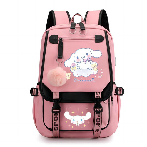 Mochila Kuromi Para Estudiantes De Escuela Primaria, Bonita