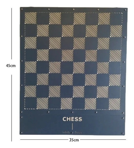 Para Juego De Tablero De Ajedrez De Pared Gigante Magnético
