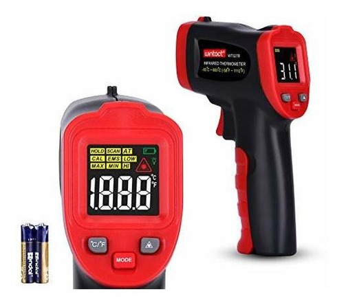 Digital Laser Infrared Thermometer Gun High And Low Temperat