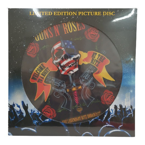 Guns N Roses Welcome To A Night At The Ritz Pic Vinilo Nuevo