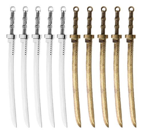 Marcador De Cuchillos Silver Swords, Antiguo, Marcador De Co