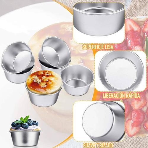 . Molde Pastelero Redondo Para Repostería De Aluminio 6