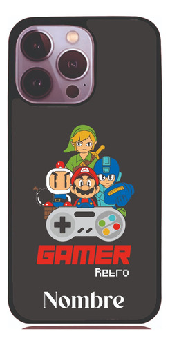 Funda Para Motorola Personalizada Gamer Retro V1