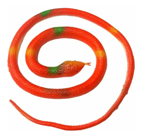Imagen 7 de 8 de Serpiente Pack X10 Víbora Cobra Surtidos De Goma 70cm