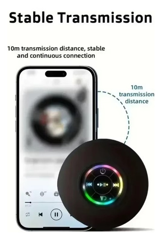 . Altavoz Inalámbrico Bluetooth A Prueba De Agua, Con