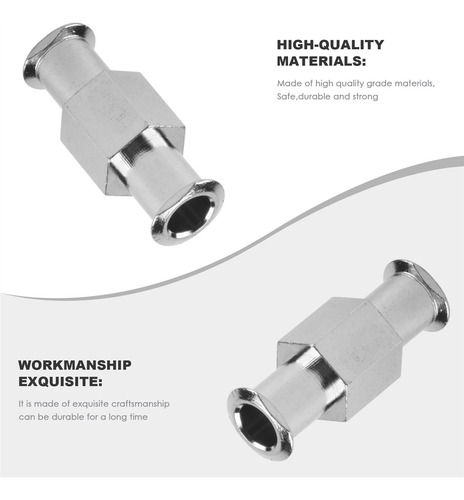 Acoplador Luer, Conector De Jeringa, 10 Piezas, Juntas Doble