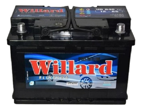 Bateria Willard 12x85 Ub840 Blindada Hilux-ranger-amarok
