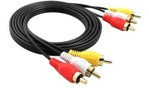 Cable 3 Rca A 3 Rca 1.5 Mts Audion Y Video