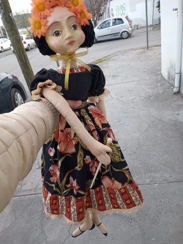 Muñeca de online trapo frida kahlo