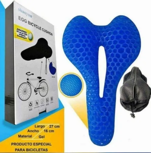 Funda para sillín, artículos deportivos, cojín 3D para ciclismo, cojín  suave, almohadilla de Gel para bicicleta, funda para asiento de bicicleta –  Los mejores productos en la tienda online Joom Geek