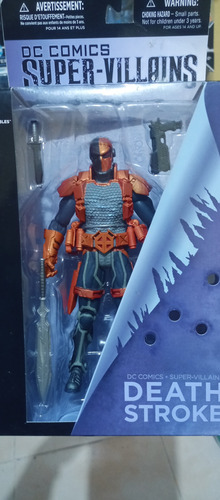 Deathstroke Mcfarlane Dc Villanos Sellado Colección (Usado)