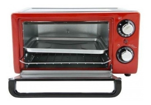 Horno De Mesa Eléctrico Oster Compact Tssttv10l 10l Rojo 127