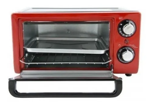 Horno de mesa eléctrico Oster Compact TSSTTV10L 10L rojo 127V