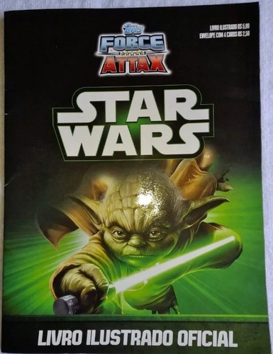 Album De Figurinhas Star Wars Force Attax Vazio