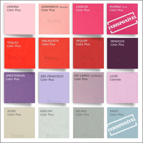 Imagem 4 de 10 de Papel Color Plus A4 - 180g Com 300 Folhas