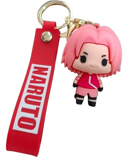 Chaveiro Naruto Haruno Sakura Personagem Chave Carro Bolsa