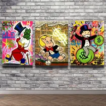 Comprar Cuadros Alec Monopoly Arte Callejero Cuadros En Tela 