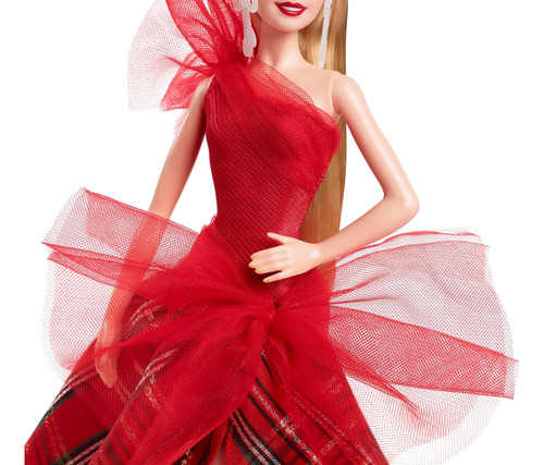 Mattel Barbie Holiday 2024 Rubia Meñeca De Coleccion