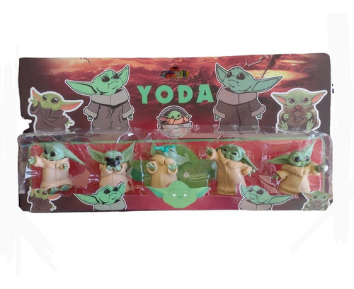 Set De Yoda Bebe X 5 