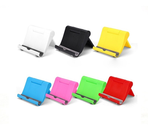 Imagen 5 de 10 de Soporte De Escritorio Plegable Telefono Celular Tablet