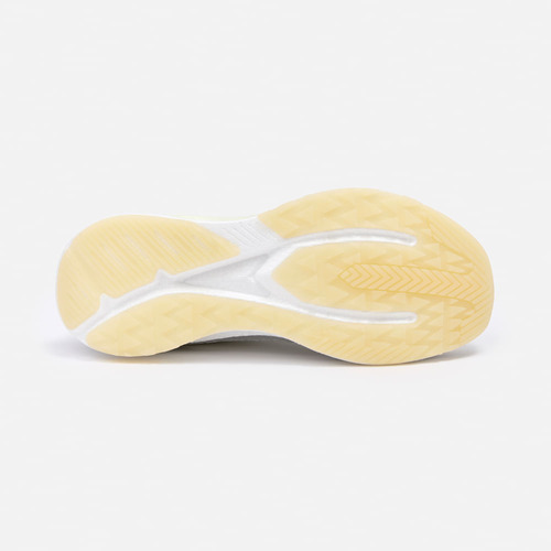 Zapatillas New Athletic Running Foam119 Crema Con Gris Mujer