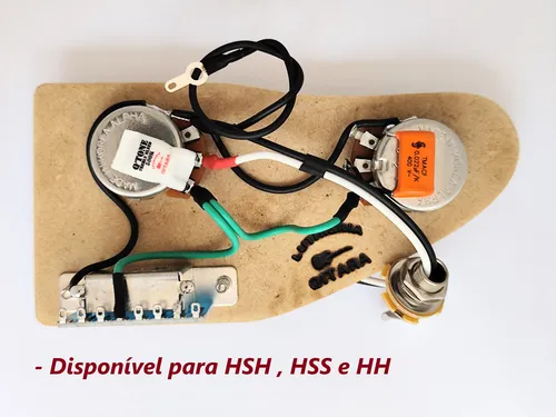 Circuito Elétrica Super Strato Ibanez E Outras Hsh Hh Gio Rg Circuito Elétrica Super Strato Ibanez E Outras Hsh Hh Gio Rg