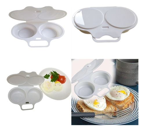 Cocina Para Microondas, Bandeja Para Freír Huevos Rápidament