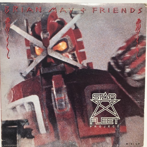 Brian May + Friends - Star Fleet Project Lp Vinyl 1983 Us