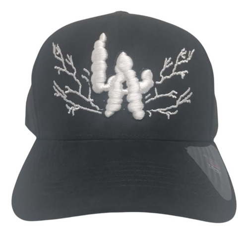 Gorra Snapback Gamuza Bordada Curva Ajustable Premium Fg Cap La Las Nubes Los Angeles Ajustable