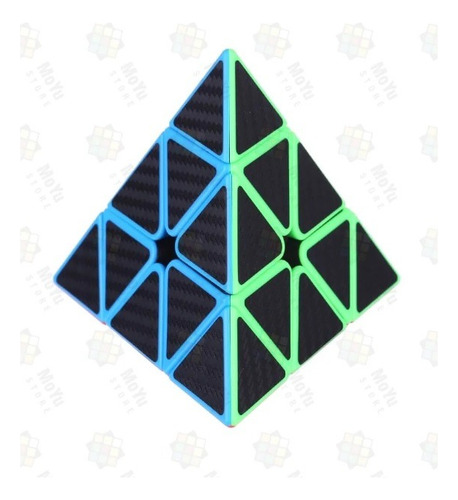 Cubo Mágico Pack Moyu Fibra De Carbono Pyra-mega-sq1-skewb