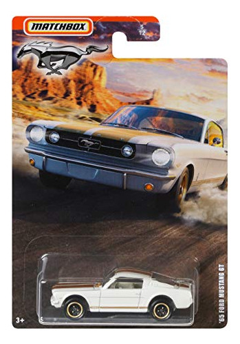 Mbx Matchbox '65 Ford Mustang Gt 5/12, Vrgsm