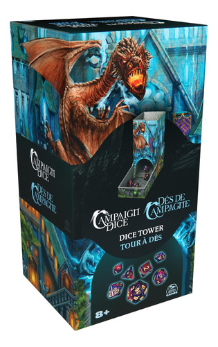 Torre De Dados De Campaña, Juegos De Mesa Portátiles De 7 Da