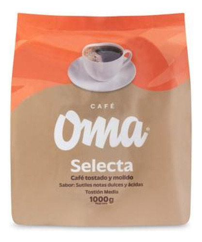 Cafe Oma Selecta Molido 1000g 