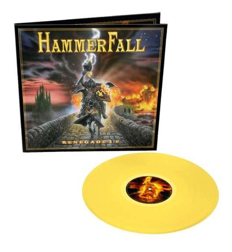 Lp Hammerfall Renegade 2.0 2021 Limited Yellow Vinyl Lacrado