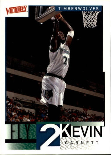 2000-01 Upper Deck Victory #315 Kevin Garnett Fly 