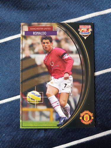 Tarjeta Bimbocard Cristiano Ronaldo Cr7