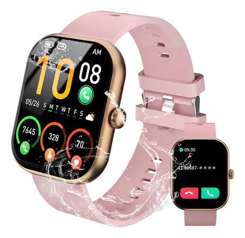 Smartwatch Oneupbuilder G.l-8 Sport 2  Titânio Silic 39mm