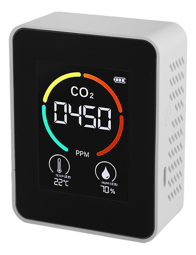 Detector De Temperatura Y Humedad De Dióxido De Carbono Cali